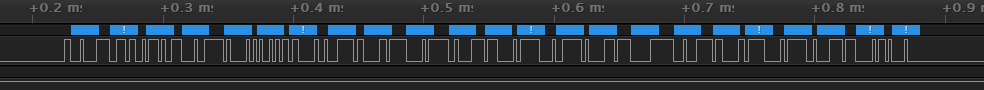 XFIRE protocol waveform